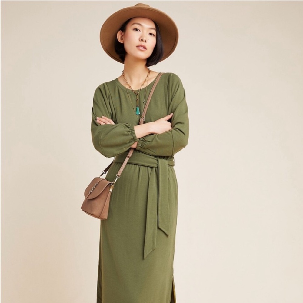 NWT Anthropologie Thalia Midi Dress